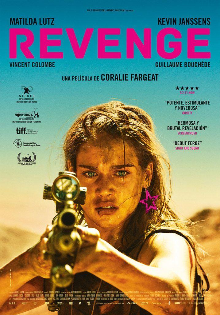 Cartel de promoción de la película «Revenge»